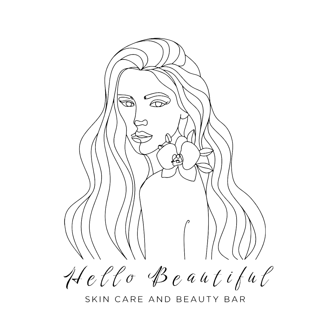 Hello Beautiful Logo